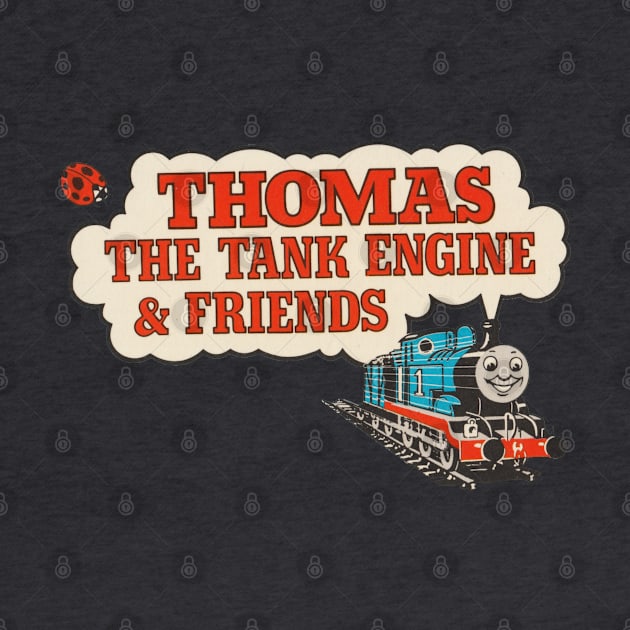 Thomas the Tank Engine Ladybird Books Cover by sleepyhenry